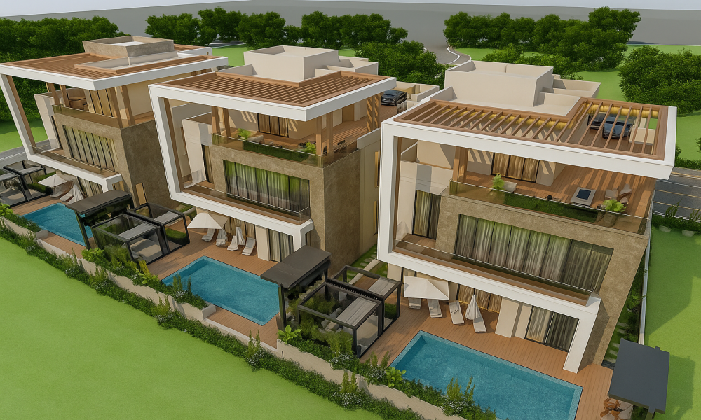 LUXURY 5 BHK VILLA WITH P/POOL FOR SALE IN PEARL